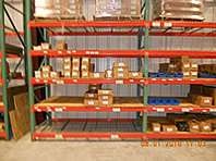 installation of warehouse racks